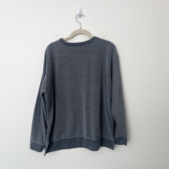 [NFL] San Francisco 49ers Gray Crew Neck Sweatshirt Intentional Pilling Sz Large - Picture 2 of 8